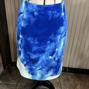 Tahari White and Blue Garment